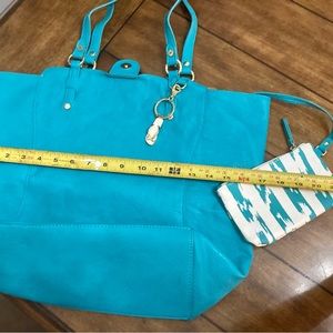 Kate Landry Teal Tote